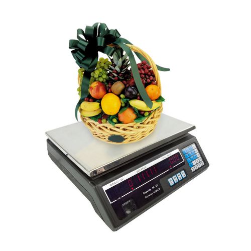 Digital 60lb Black Electronic Scale Price Computing Deli Food Produce Counting
