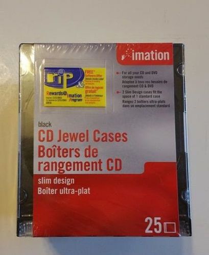 (E2571) - Imation CD Jewel Cases