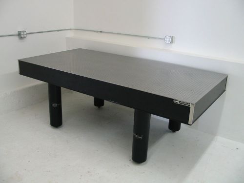 Newport 4&#039; x 8&#039; optical table w/ nrc leg set, breadboard for sale