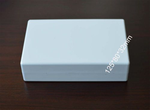 New 10pcs Electronic instrument plastic box /project Box/DIY 125*80*32mm