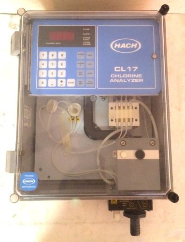 Hach cl17 chlorine analyzer p/n: 46780-00 for sale