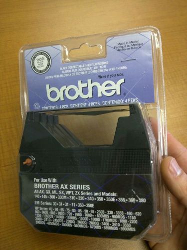 1430i correctable black ribbon brother (4 pack)