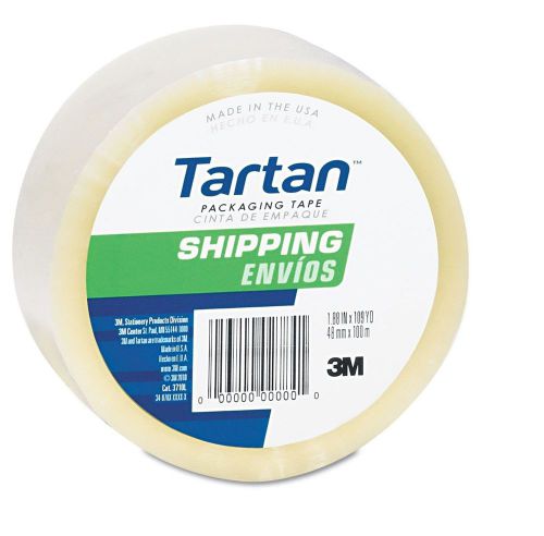 3M Tartan Shipping Packing Tape 1.88&#034; x 54.6 yd 1 Roll Pack of 6 - Brand New