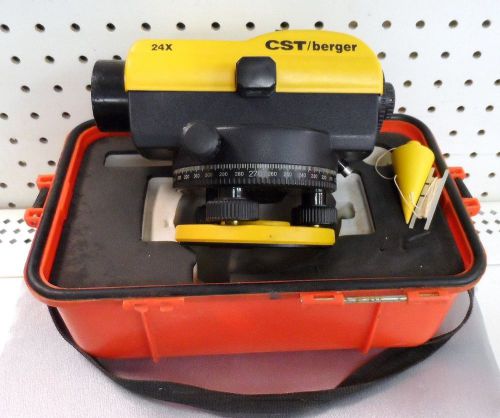 CST/ berger 24X Automatic Optical Laser Level NO reserve price