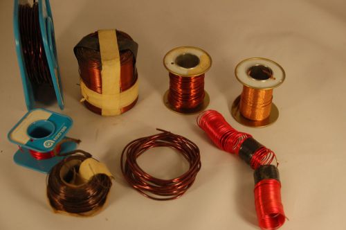 Magnet wire lot  7 rolls for sale