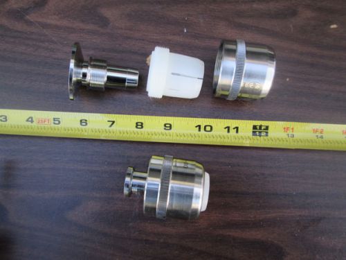 Amesil alpha bio compression fitting to 1/2&#034; tc sanitary clamp 20mm 3/4 hose for sale