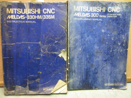 Mitsubishi Meldas 300 Programming Manual &amp; Meldas 300HM/335M Instruction Manual