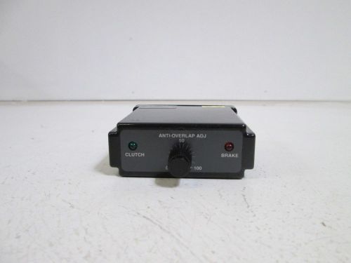 Warner electric clucth/brake control model cbc-802 *new out of box* for sale