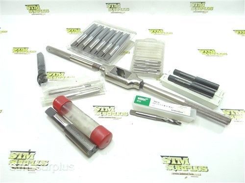 NEW!! LOT OF 26 HSS PLUG TAPS 1/4&#034; -40 NS TO 1&#034; -20 NEF BESLY NEWENGLAND OSG