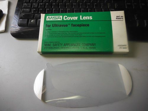 MSA Clear Cover Lens (Ultravue)  25/Pk  #456975