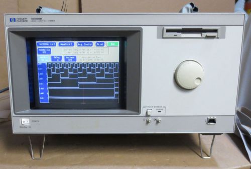HP 16500B Logic Analysis System with 16550A Module - Working
