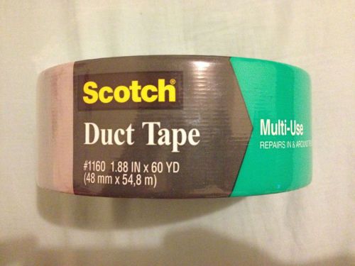 Scotch 3M 1160 Duct Tape 1.88&#034; x 60 Yd 48x54,8m Multi Use 051131980099 Free ship