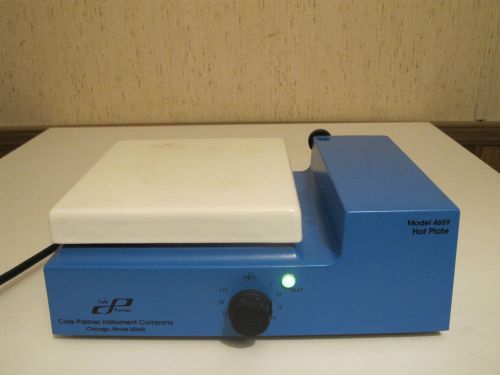 Cole Parmer Model 4659-00 Hot Plate Chemistry Lab Hotplate