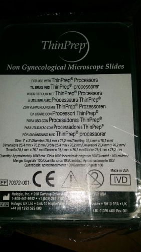 Thinprep QTY 400 NON GYNECOLOGICAL MICROSCOPE SLIDES 70372-001