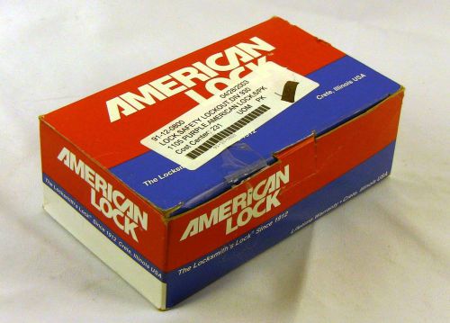 (3) American Lock Padlock