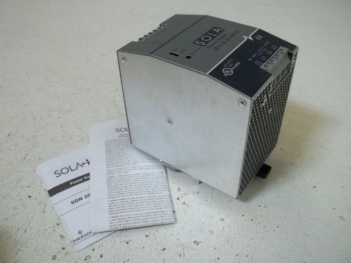 SOLA SDN20-24-480CC POWER SUPPLY *NEW OUT OF A BOX*