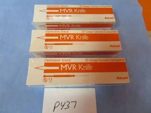 Alcon Ophthalmic MVR Scleral Knifes, 23ga  # 8065912301  (Lot of 18) Exp 2017