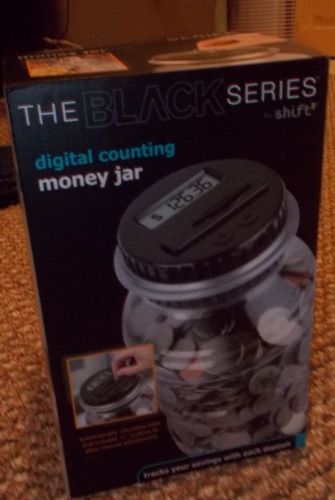 The Black Series Digital Counting Money Jar Still in Box!!!