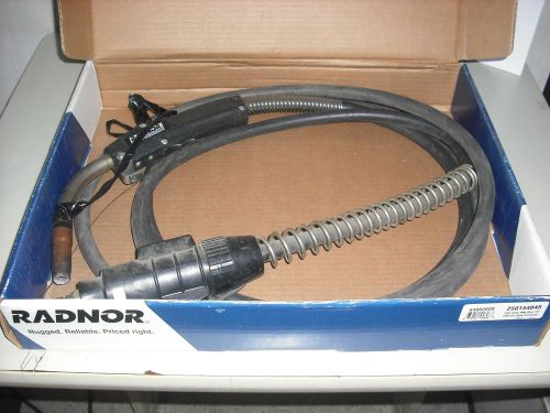 Radnor 250 amp mig gun 15&#039; lead (250-25-4045) for sale