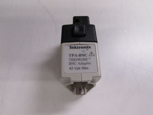Tektronix TPA-BNC TekVPI probe adapter for DPO Oscilloscope