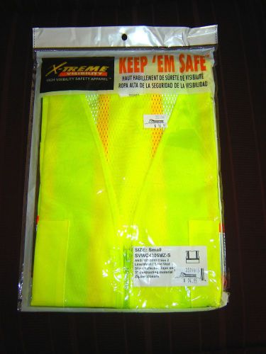 X-TREME VISIBILITY SAFETY VEST -NEW IN THE PACKAGE- SIZE SMALL