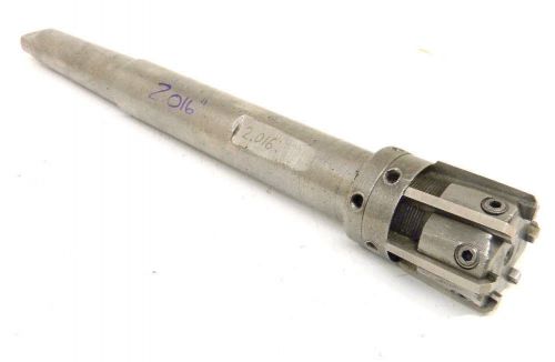 Well used waukesha taper shank 2.016&#034; adjustable blade expansion reamer w/ #4mt for sale