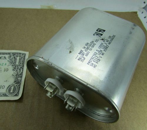 New 25uf 660v electric motor capacitors thermally protected 1/4&#034; term h62k6625e for sale