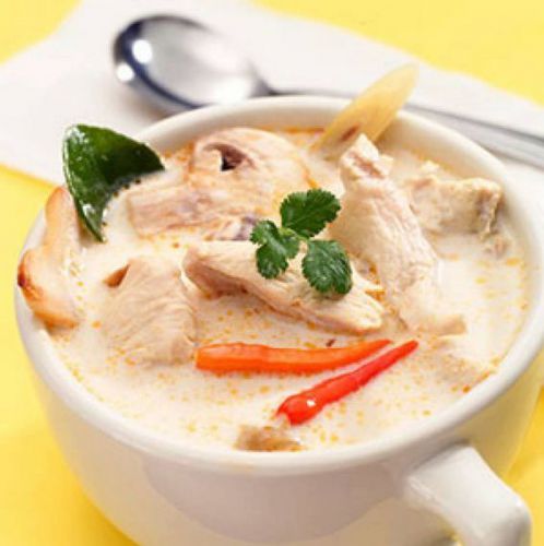 Recipe Thai Foods &#034;Coconut Milk Soup with Chicken&#034; Easy Cooking !!