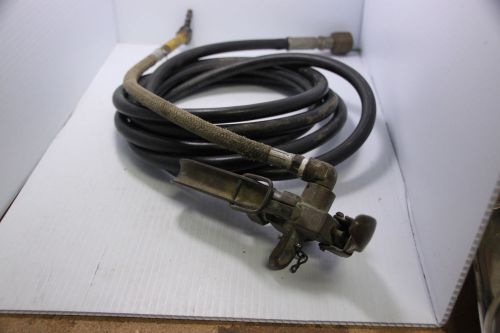 Jet Line CO2 Conduit fishing system, Valve and hose for CO2 Tank