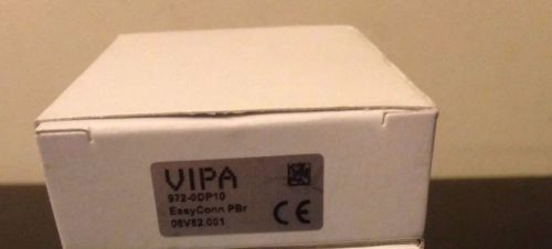 VIPA 972-0DP10 EasyConn PBr Profibus Connector 90? with Diagnostic Lights NIB