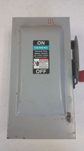 Siemens ITE Cat# GF322N Type 1 , 60 Amp Switch