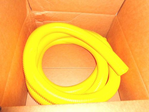 Panduit CLT150F-X4 Cable Organizer 10&#039; Yellow Slit Corrugated Loom Tubing NEW
