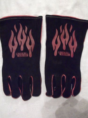 Lincoln Welding Thick Welding Gloves (Flame Pattern)