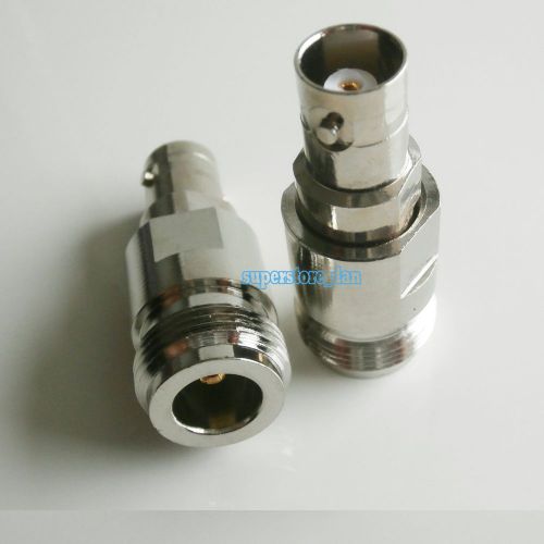 1Pcs N female jack to BNC female jack RF coaxial adapter connector