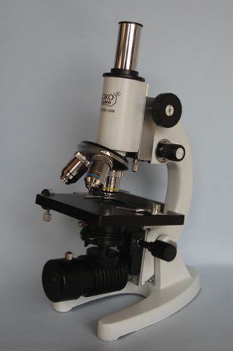 1500x medical school student vet lab microscope w led lamp &amp; mech stage for sale