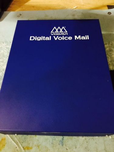 VODAVI 4 Port Digital Voice Mail DHD-04 305-04 Issue 2 Rev 1.3 w/ adapter