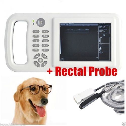 Handheld laptop veterinary mini ultrasound scanner/machine+ rectal probe bovidae for sale