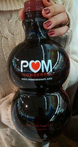 Pom Wonderful 100 Percent Pomegranate Juice, 48 OZ !!