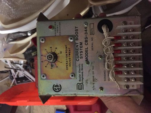Basler Electric Voltage Regulator Current Boost system CBS-344 CBS 344