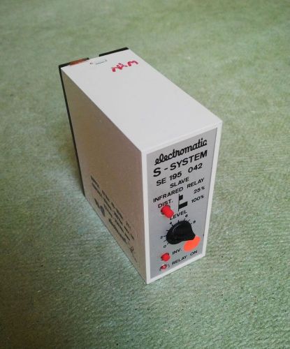 Electromatic S-System SE 195 042 INFRARED RELAY --- 0% VAT INVOICE ---
