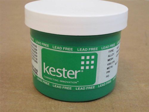 Kester 7032130810  type nxg1 lead-free solder paste in 500 gram jar - expired for sale