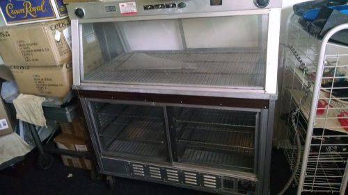 BARBEQUE KING #C-6 CONCESSION HEATING &amp; HOLDING CABINET/ SELF SERVE HOT CASE