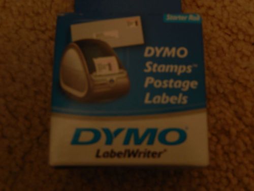 DYMO STAMPS POSTAGE LABELS  STARTER ROLL  LABLES ARE 1 5/8&#034; X 1 1/4&#034;