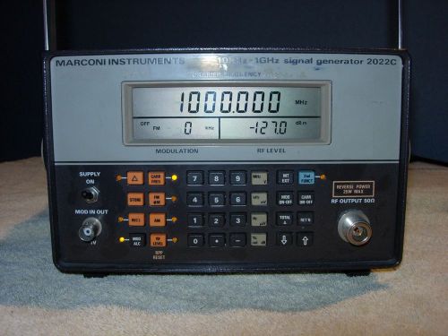 Marconi 2022C Signal Generator, 10 KHz-1000MHz