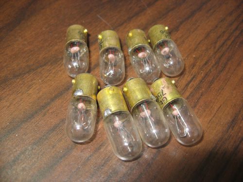 Lot of 8 New GE 756 Miniature Bulbs