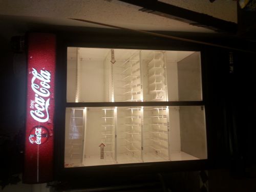 coca-cola refrigerated merchandiser