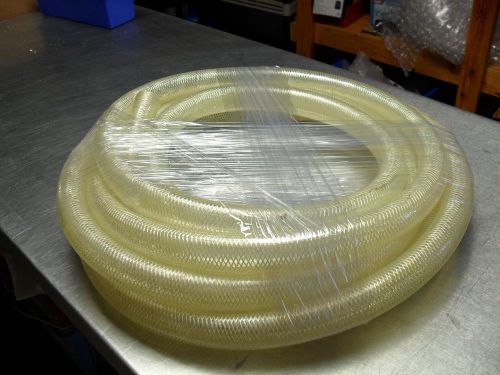 1 INCH Clear Reinforced PVC Tubing 1&#039; id x 1-1/4&#034; od x 20 Feet long SAMAR