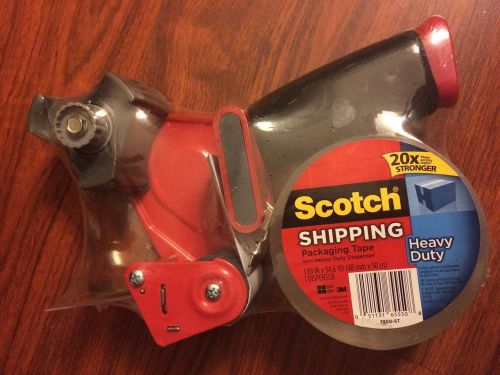Scotch® Tape Dispenser With 1 Roll Of Heavy-Duty Shipping Tape