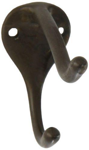 Rockwood 802.10b bronze medium coat hook, 1-3/16&#034; width x 1-1/2&#034; height, 3&#034; p... for sale