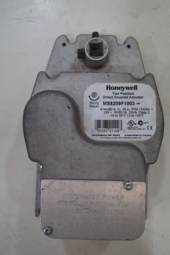HONEYWELL 2-POSITION DIRECT COUPLED ACTUATOR MS8209F1003